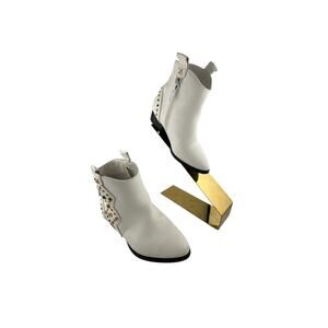 Yosi Samra Girls' Miss Dallas Gem Western Boots Size 9 VGUC